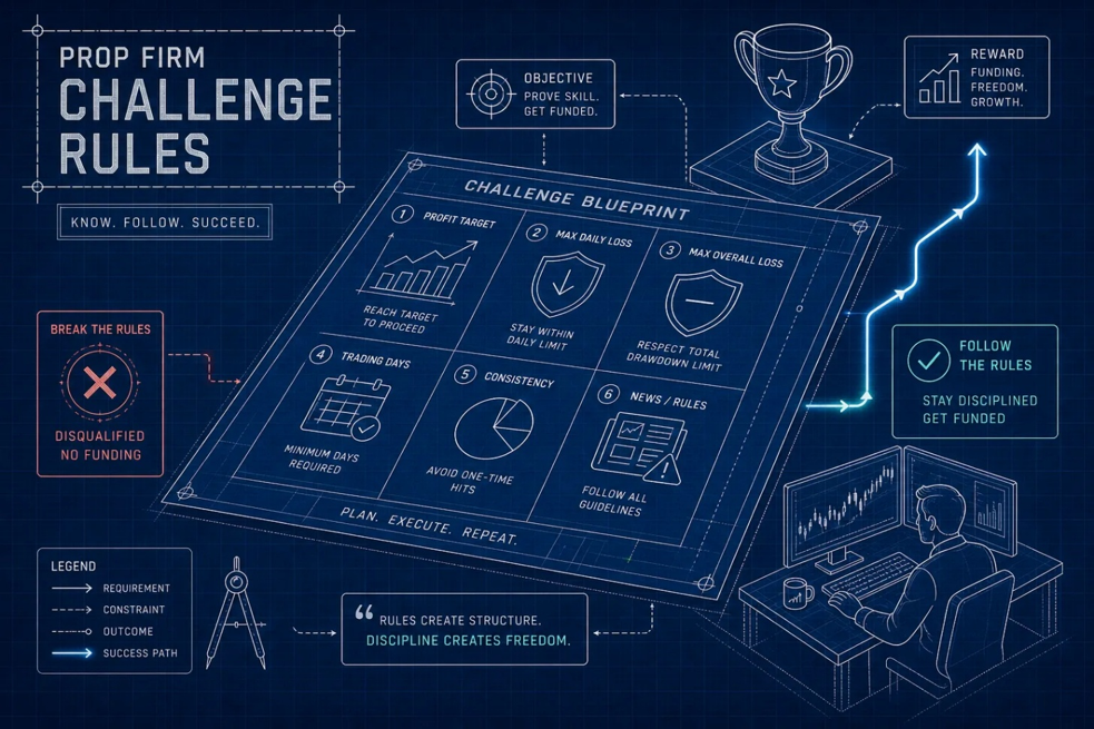 Prop Firm Challenge Rules: What Every Trader Must Know