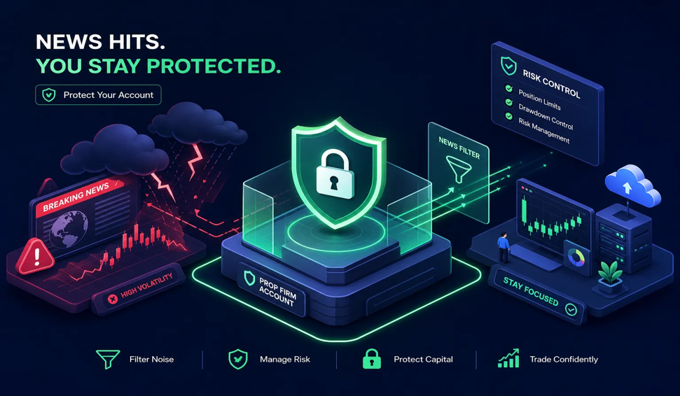 How To Protect Your Prop Firm Accounts During News Events